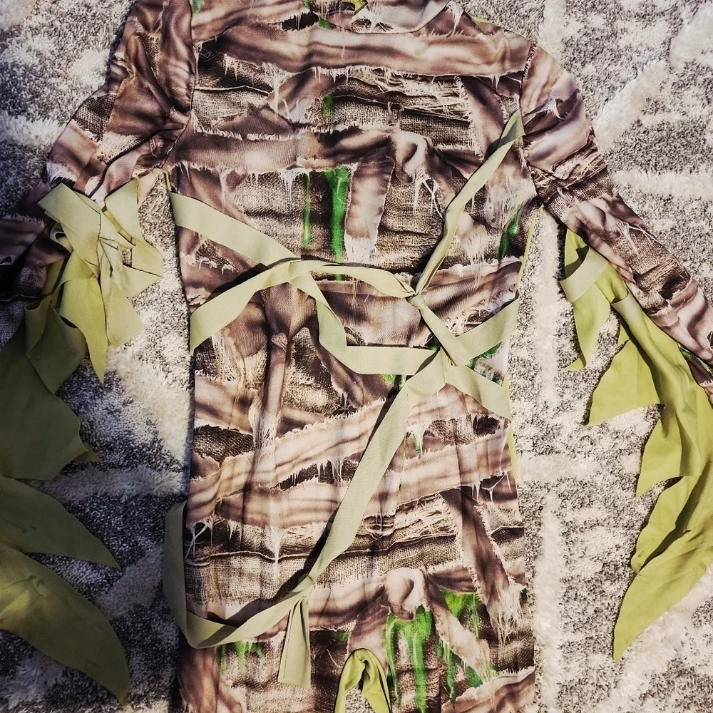 Suit Yourself Slimy Mummy Halloween Costume Cosplay Child's Size 9 Unisex EUC